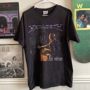 Vintage The System has Failed Us Megadeth T Shirt